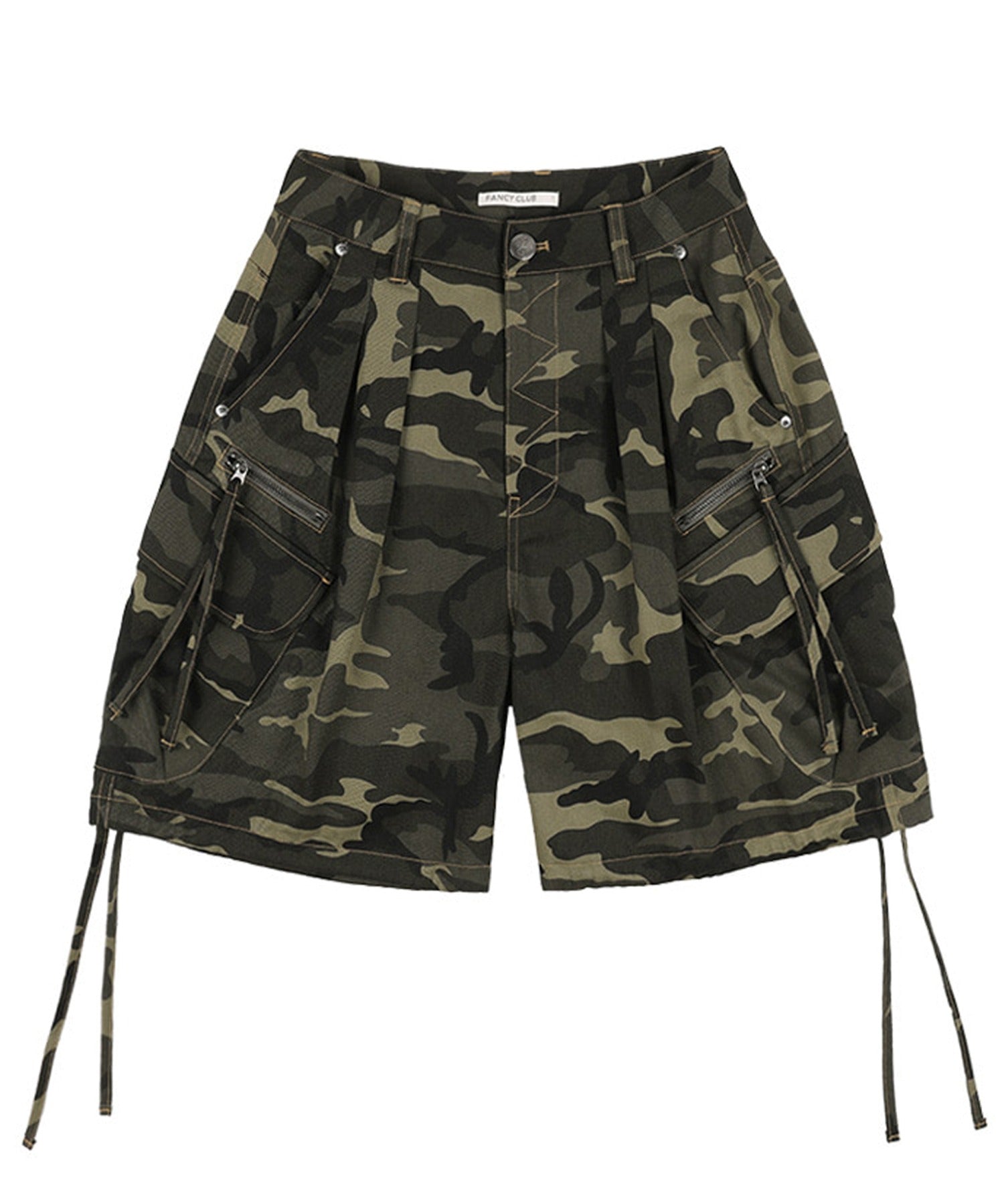 FANCY CLUB / CARGO LETTERING BERMUDA PANTS