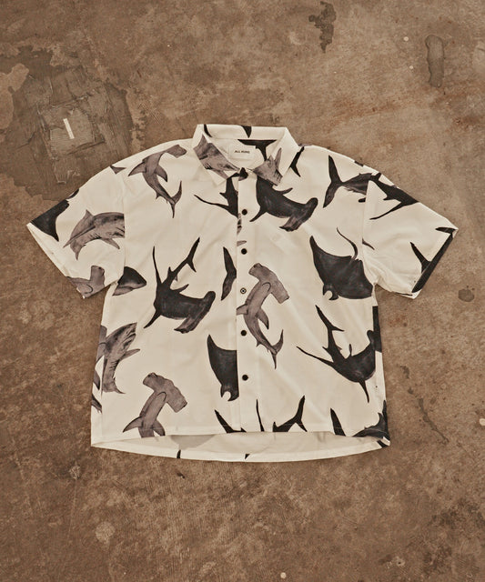 ALL RUNS / シャークパターンS/S シャツ