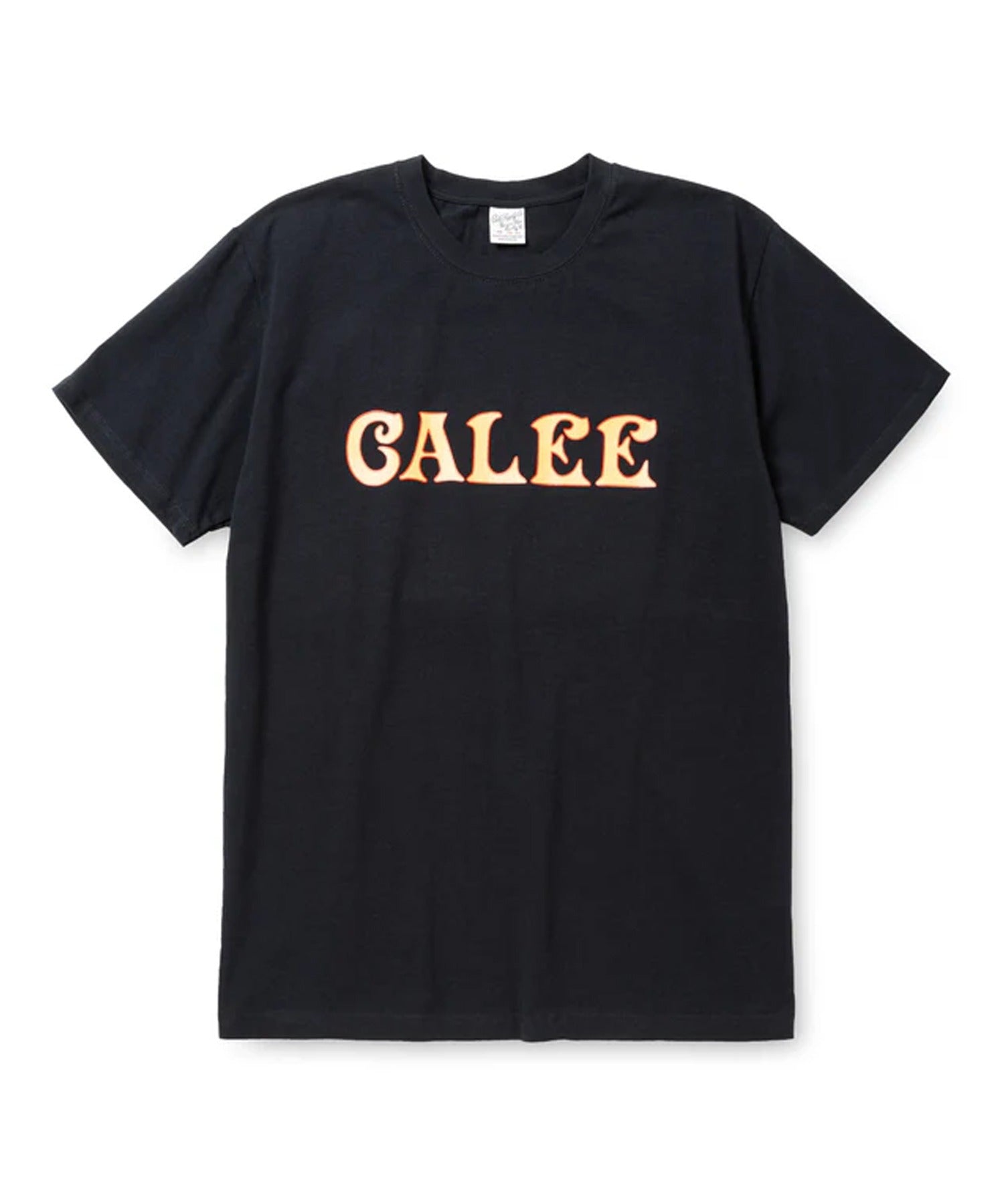 CALEE / STRETCH S.V.D.S.H LOGO TEE / ストレッチ S.V.D.S.H ロゴTシャツ