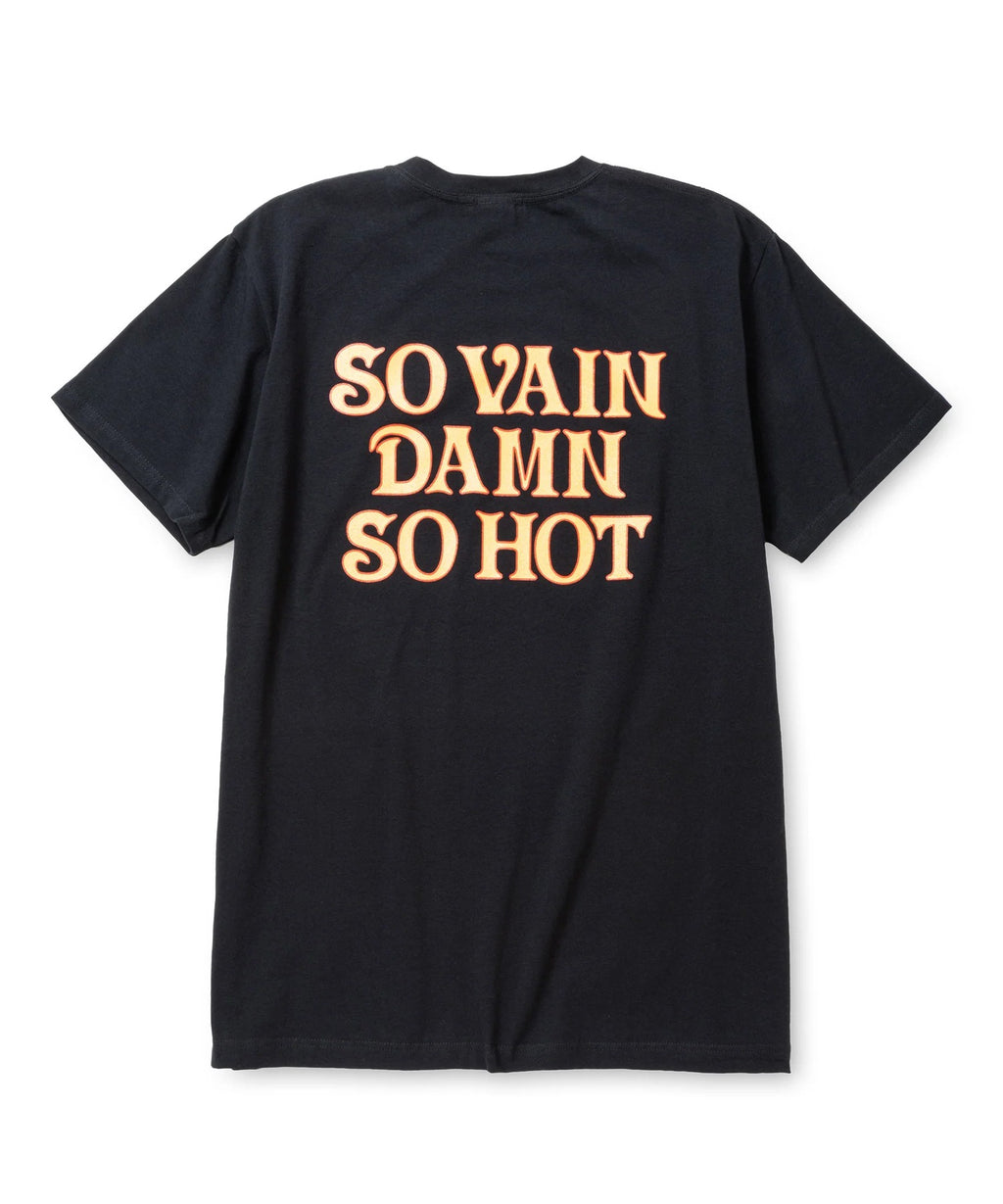 CALEE / STRETCH S.V.D.S.H LOGO TEE / ストレッチ S.V.D.S.H ロゴTシャツ