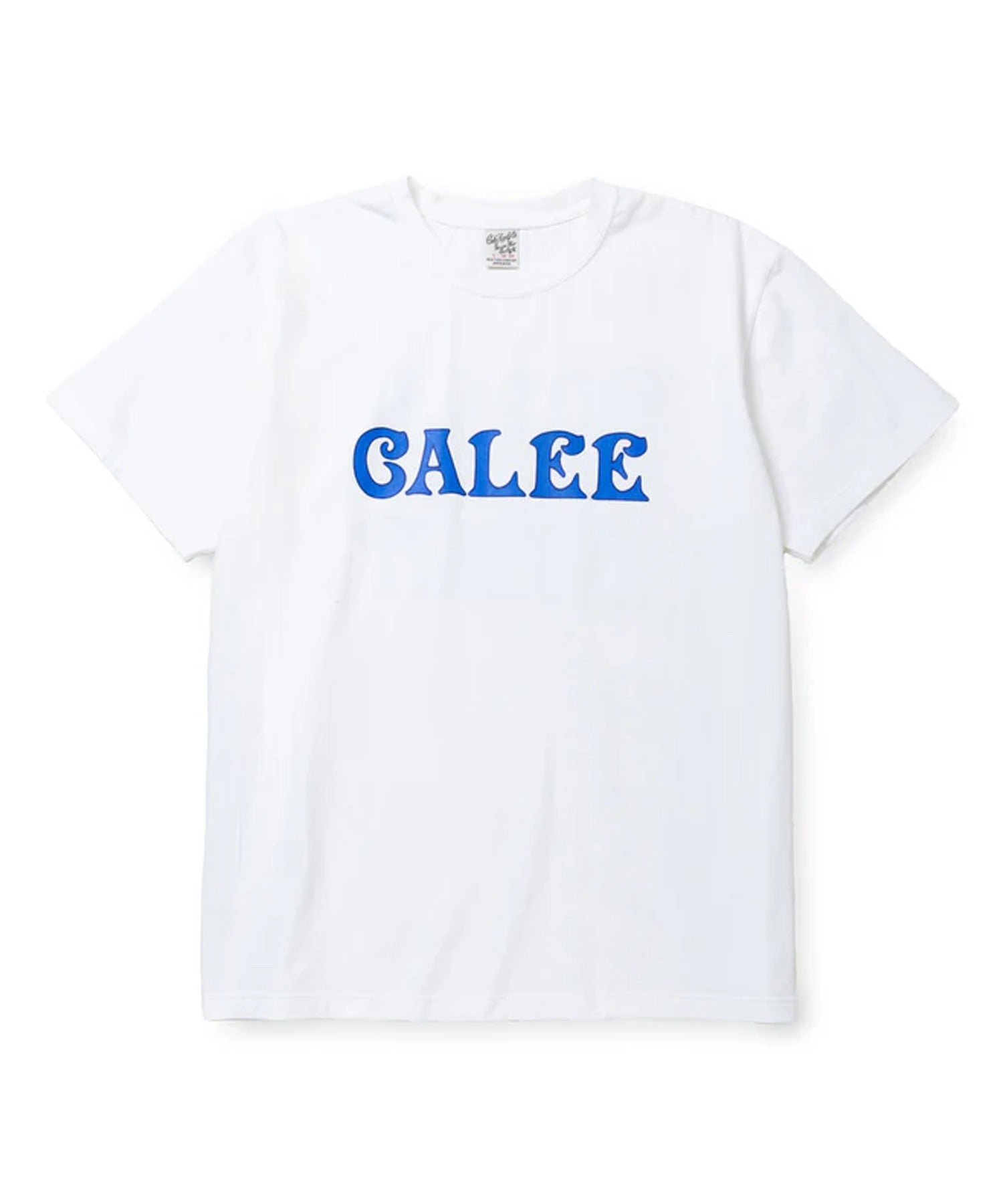 CALEE / STRETCH S.V.D.S.H LOGO TEE / ストレッチ S.V.D.S.H ロゴTシャツ
