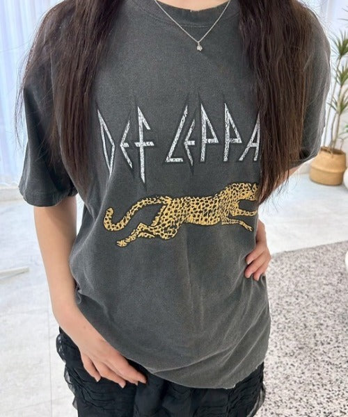 ipugo / ピグメントレオパード ロゴトップス