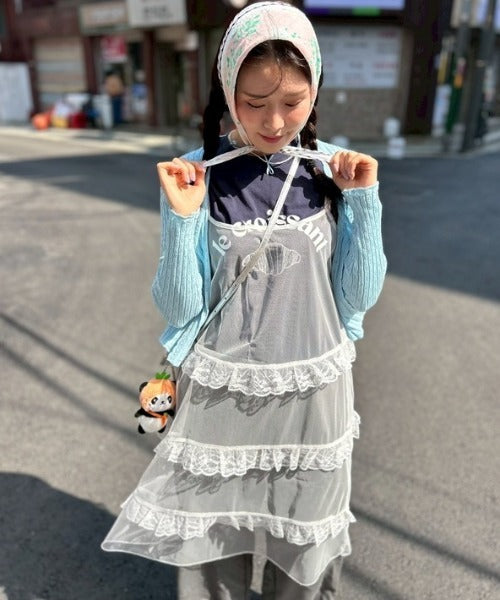 ipugo / イプゴ レイヤードレースキャミワンピース