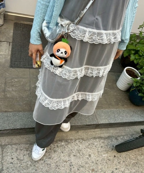 ipugo / イプゴ レイヤードレースキャミワンピース