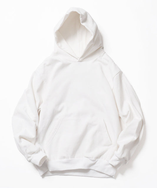 Los Angeles Apparel / 14oz L/S HEAVY FLEECE HOOD PO [WHITE]