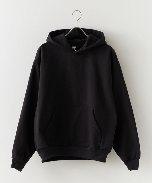 Los Angeles Apparel / 14oz L/S HEAVY FLEECE HOOD PO [BLACK]