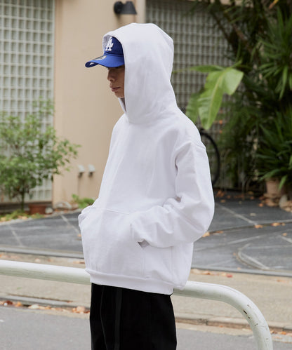 Los Angeles Apparel / 14oz L/S HEAVY FLEECE HOOD PO [WHITE]