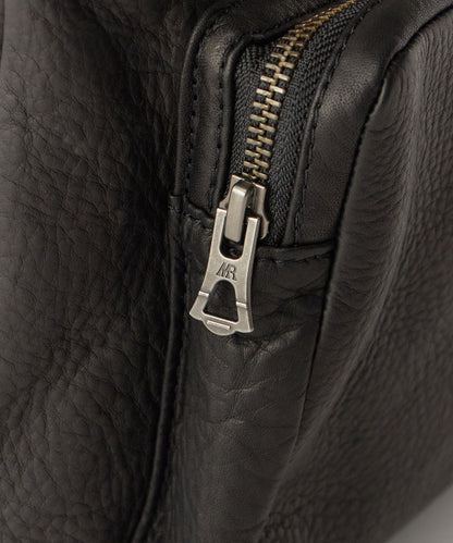 MR.OLIVE / IMPERMA-LEATHER/GUSSET POCKET COMPACT SHOULDER BAG