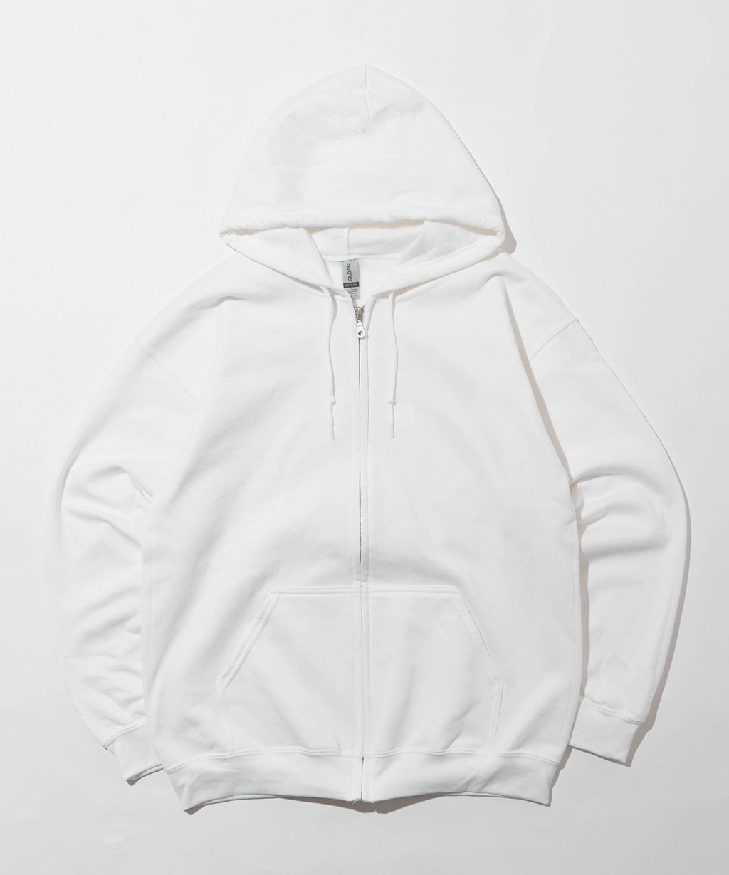 Gildan / 8.0oz US規格 オーバーサイズ ジップパーカー