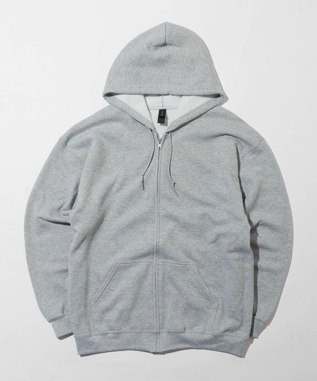 Gildan / 8.0oz US規格 オーバーサイズ ジップパーカー