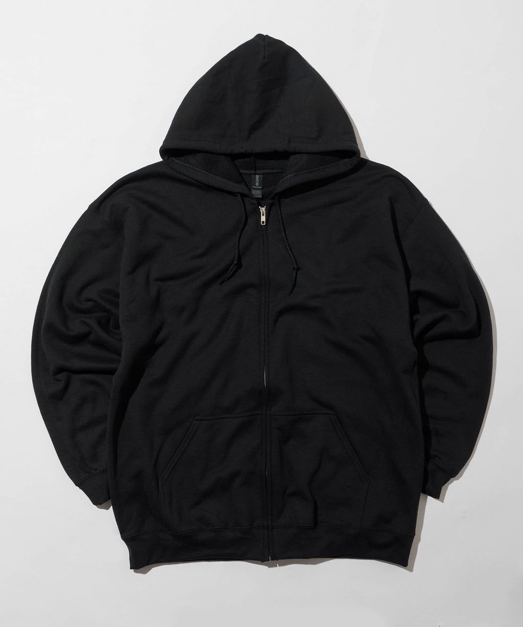 Gildan / 8.0oz US規格 オーバーサイズ ジップパーカー