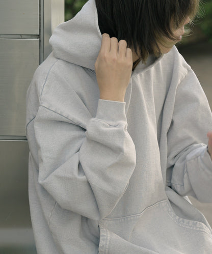 Los Angeles Apparel / MW hooded [GRAY]