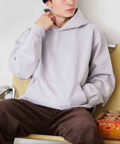 Los Angeles Apparel / MW hooded [GRAY]