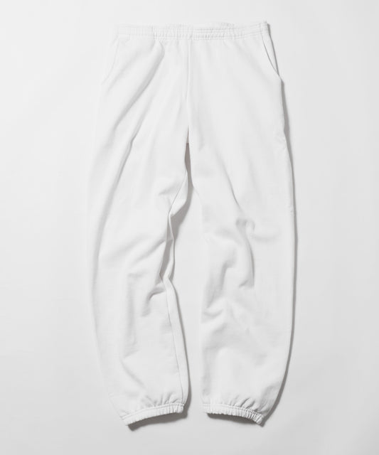 LOS ANGELES APPAREL / Heavy Fleece Sweat pant 14oz [WHITE]