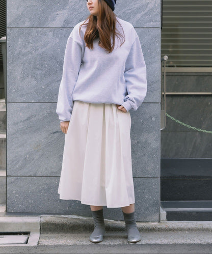 Los Angels Apparel / 14oz L/S HEAVY FLEECE PO CREW [ASH GRAY]