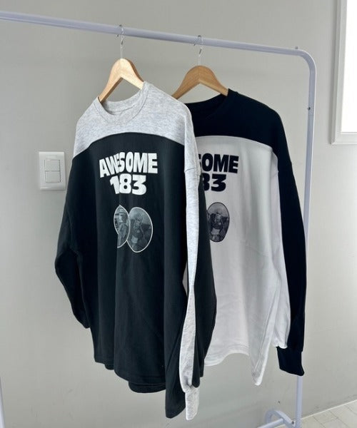 ipugo / 1983ロゴオーバーサイズ スウェット