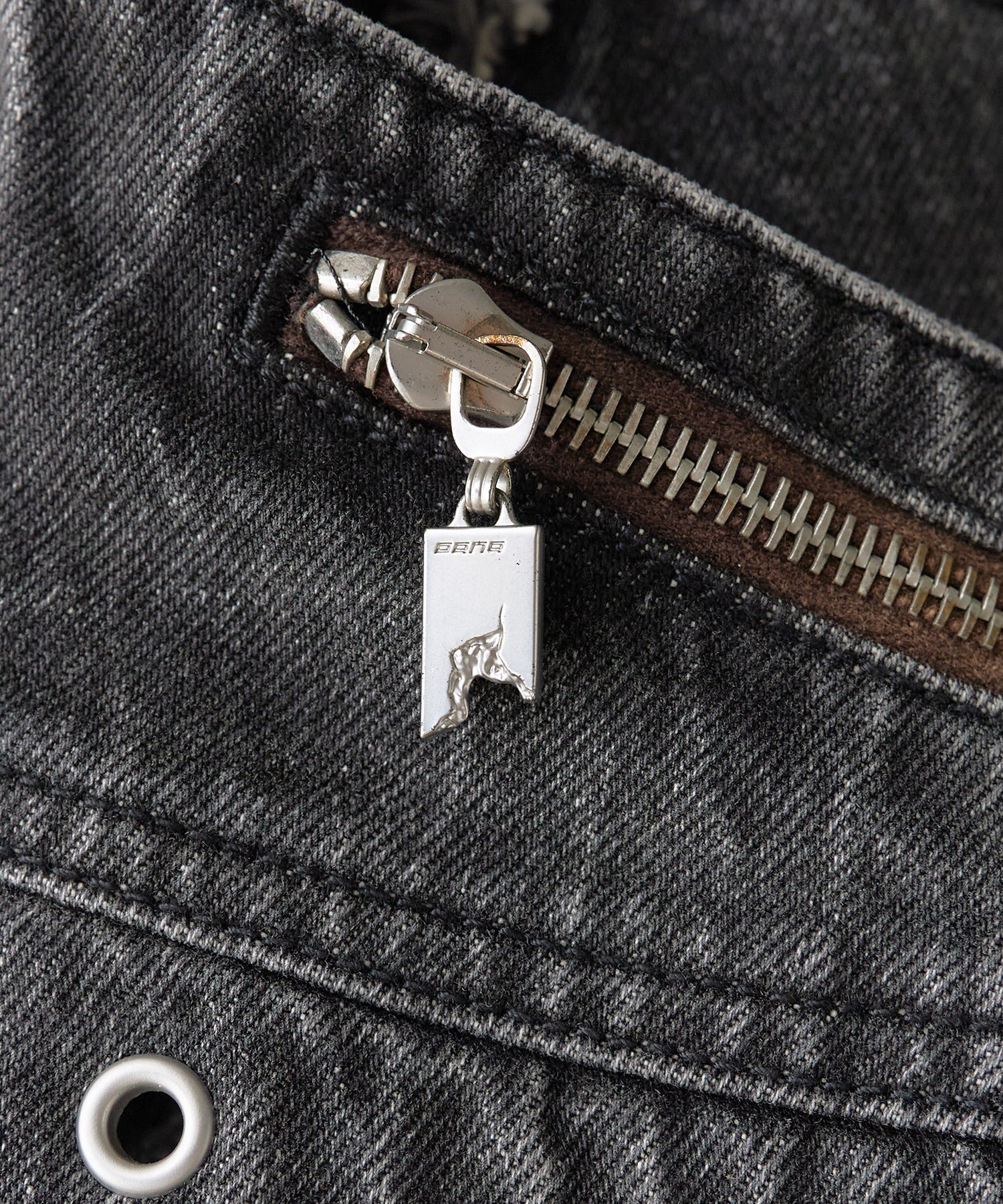 PANQ / 2024FW Washed Deconstruct Belt Jeans デニムパンツ