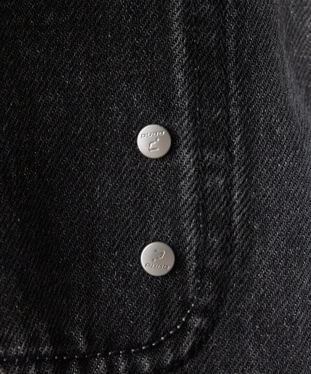 PANQ / 2024FW Washed Deconstruct Belt Jeans デニムパンツ