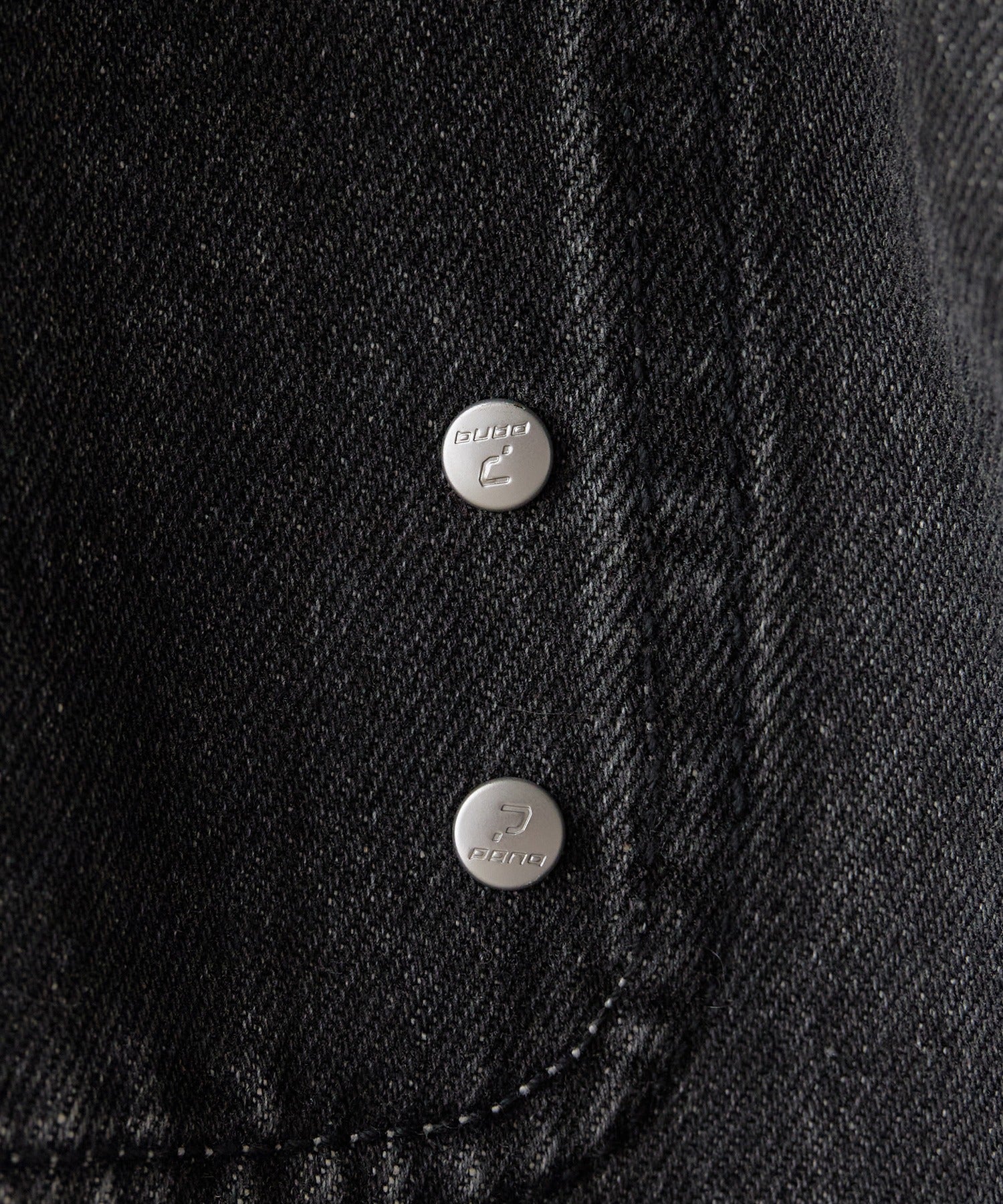 PANQ / 2024FW Washed Deconstruct Belt Jeans デニムパンツ