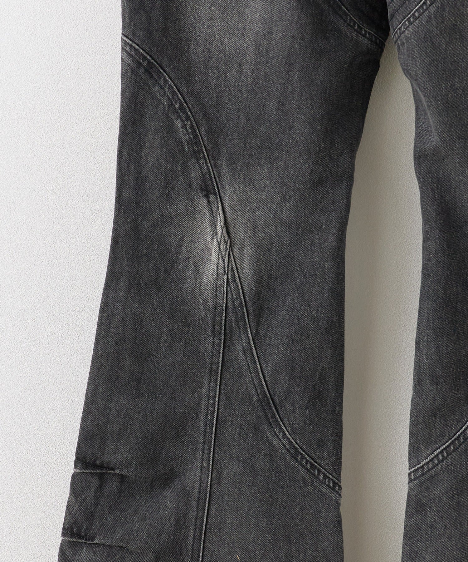 PANQ / 2024FW Washed Deconstruct Belt Jeans デニムパンツ