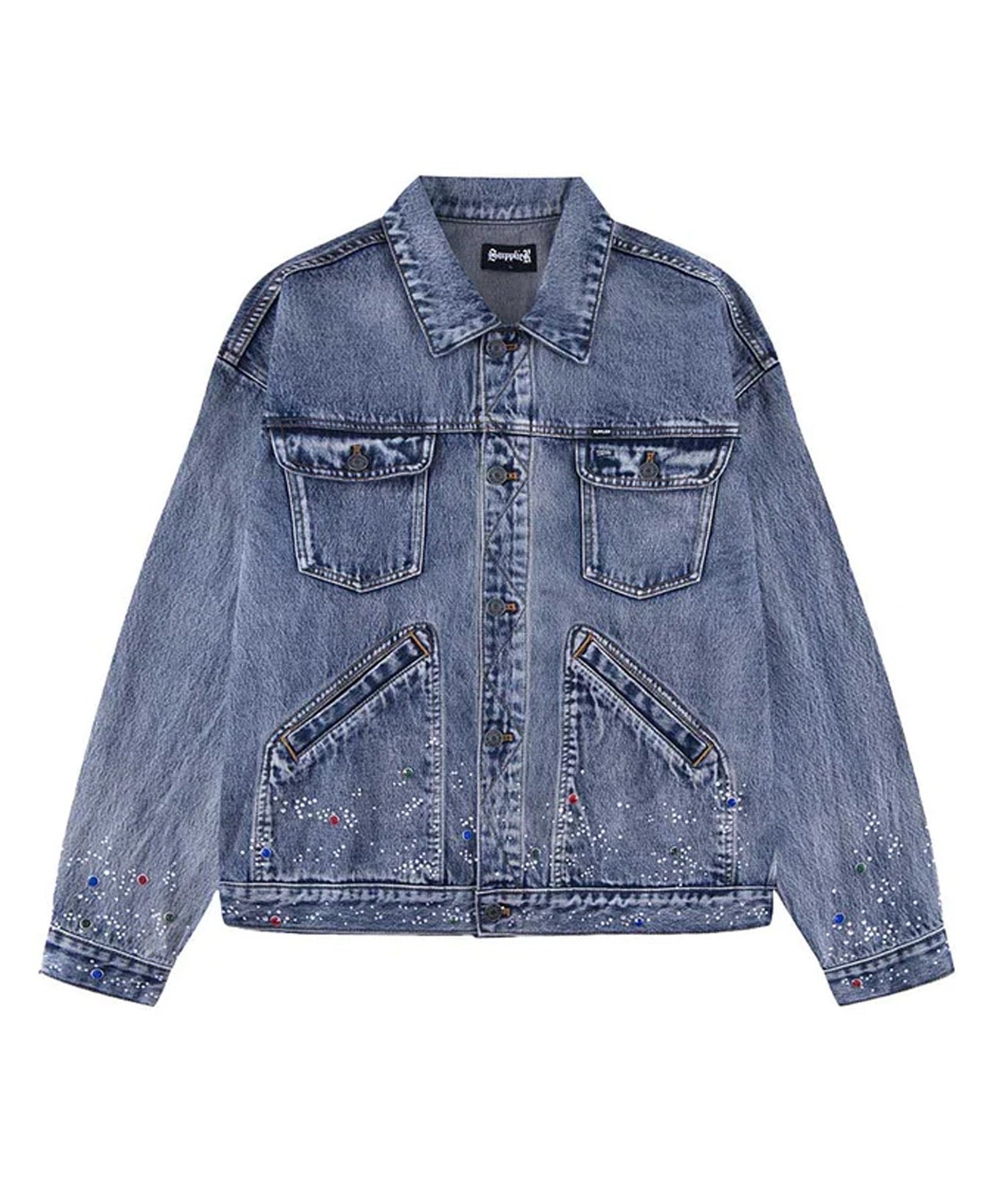 SUPPLIER / Rhinestone Denim Jacket デニムジャケット
