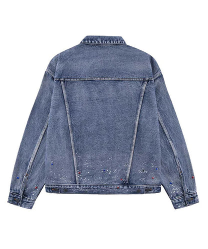 SUPPLIER / Rhinestone Denim Jacket デニムジャケット