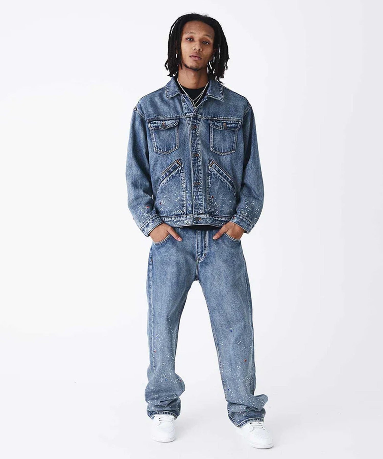 SUPPLIER / Rhinestone Denim Jacket デニムジャケット