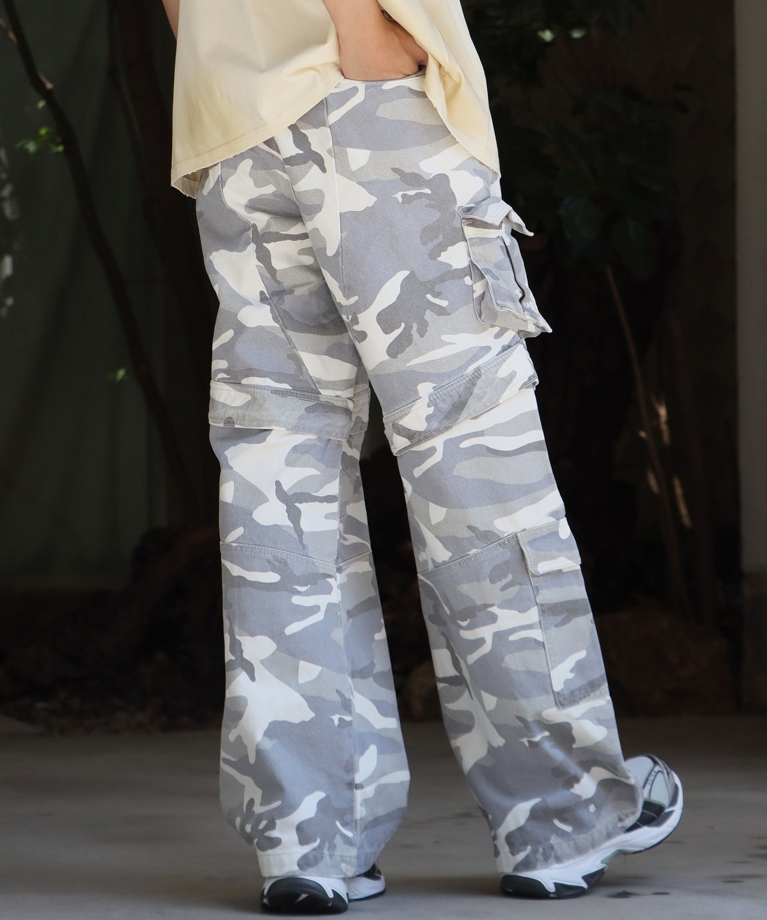 PANQ / 2024 WHITECAMO CARGO PANTS カーゴパンツ