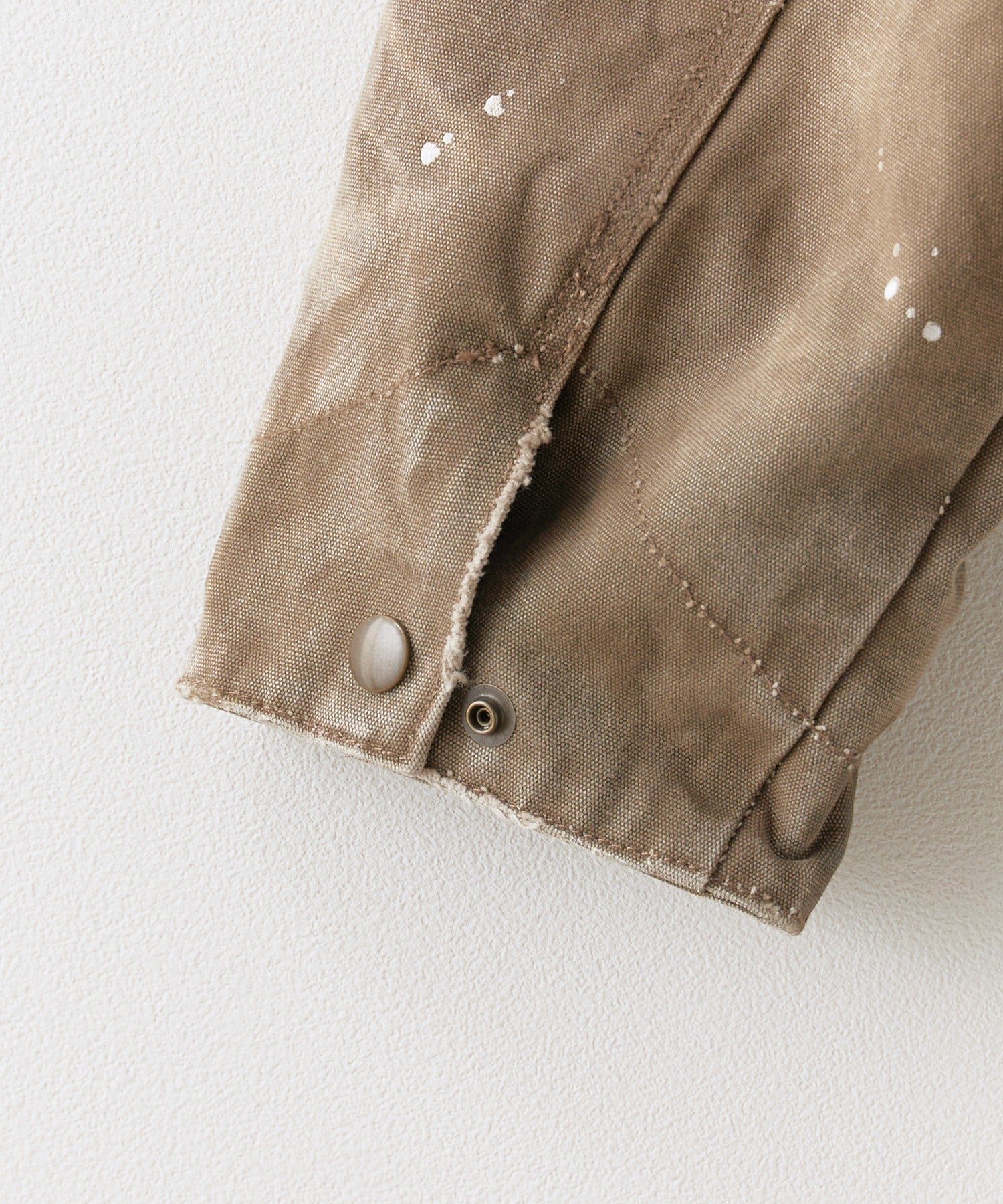 PANQ / PANQ 2025 THE ROSE BLOOMING AT THE MUZZLE DETORIT DENIM SET ジャケット