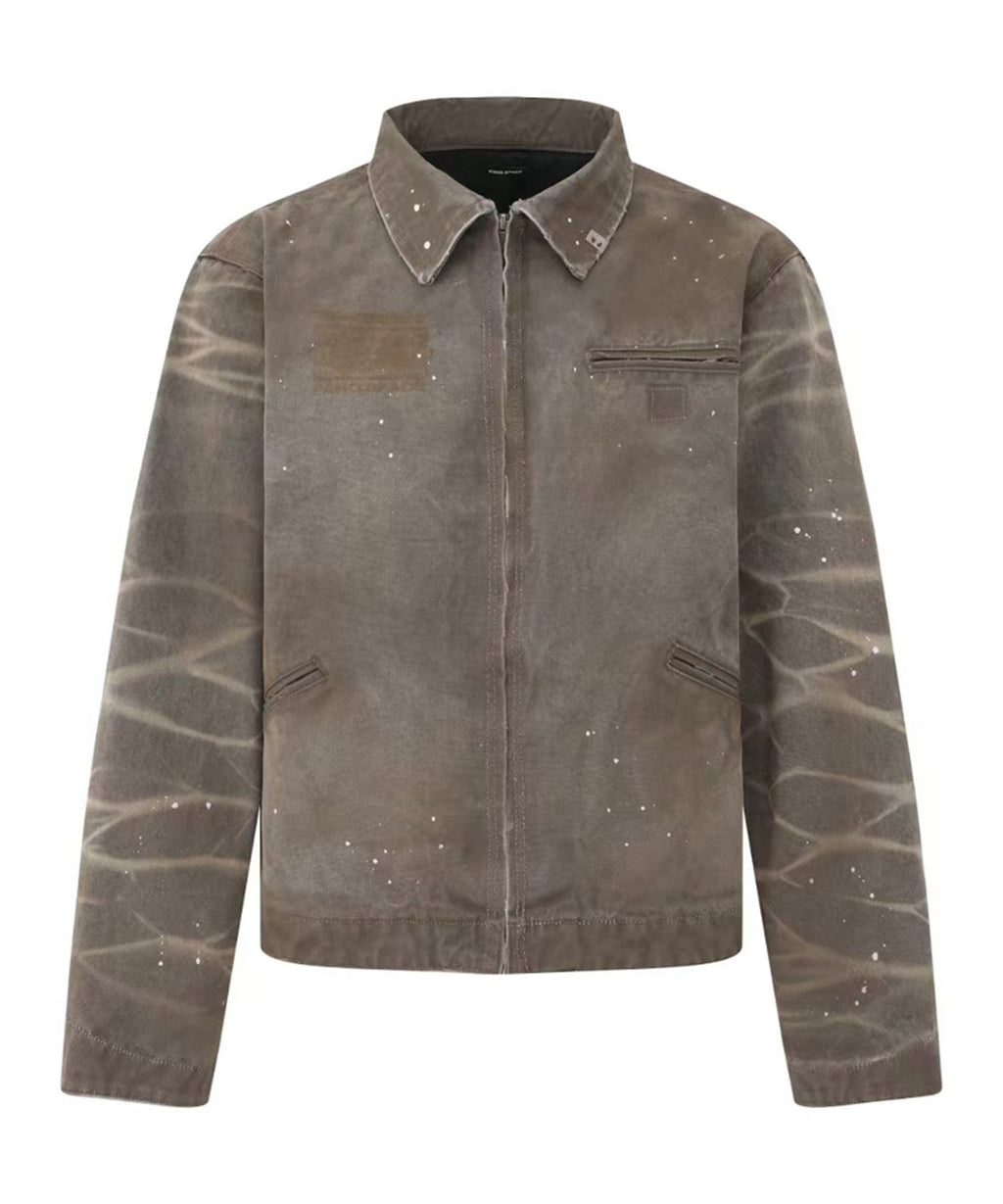 PANQ / PANQ 2025 THE ROSE BLOOMING AT THE MUZZLE DETORIT DENIM SET ジャケット