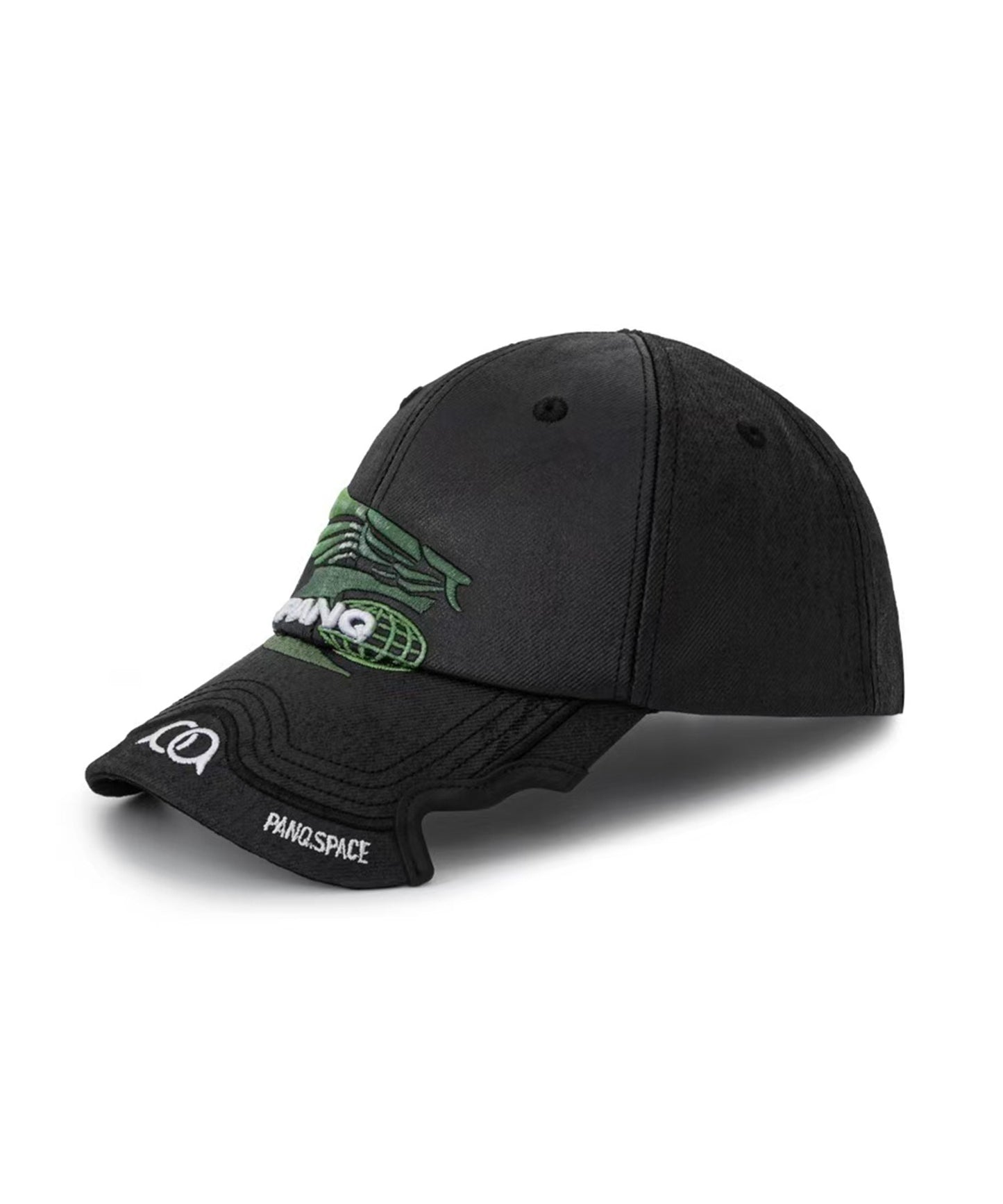 PANQ / 2025 Embroidered brush wax cap キャップ