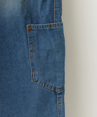 Theater code / Zip pocket denim pants