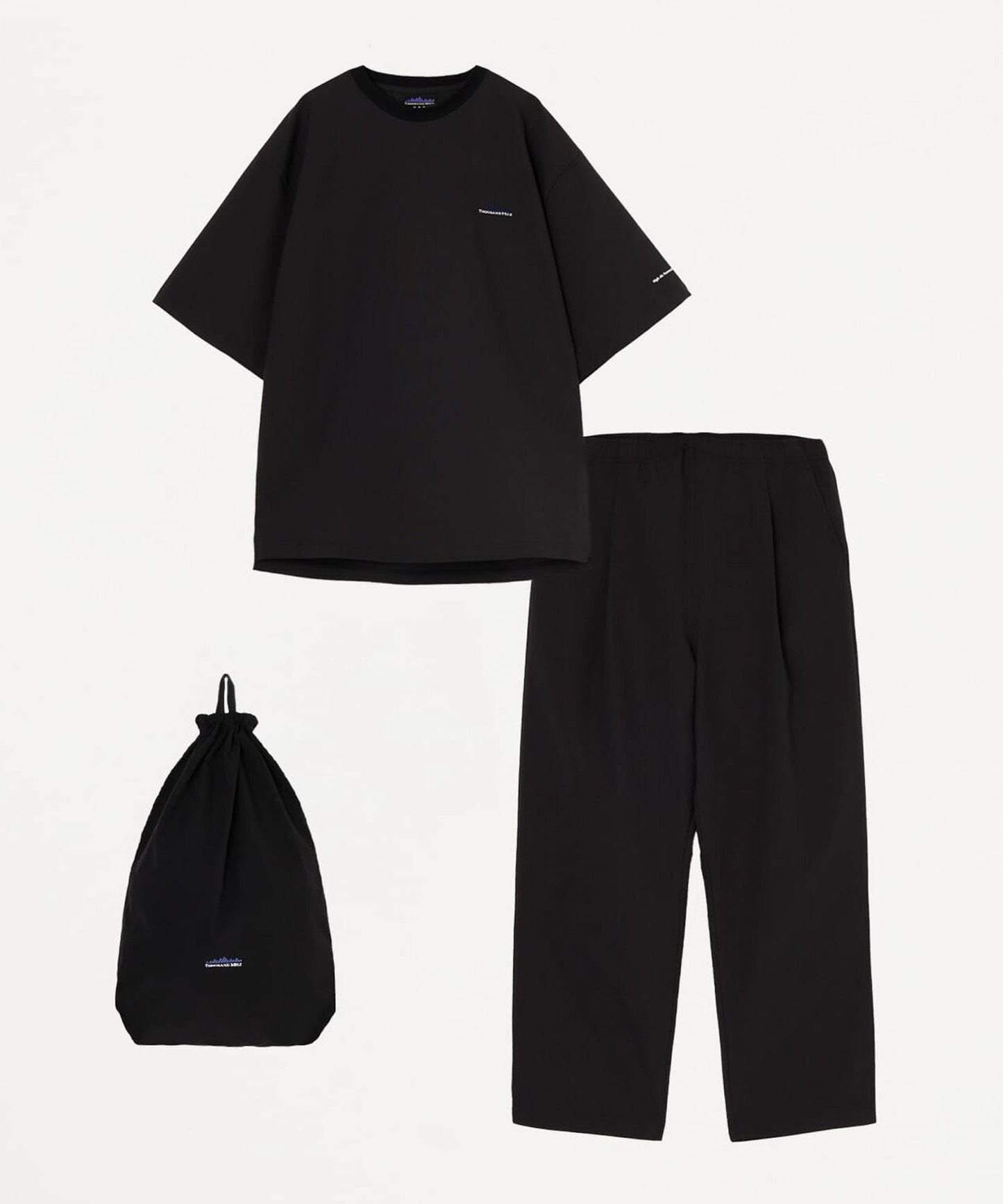 THOUSAND MILE/サウザンドマイル SHORT SLEEVE T-SHIRT & LONG PANTS SET
