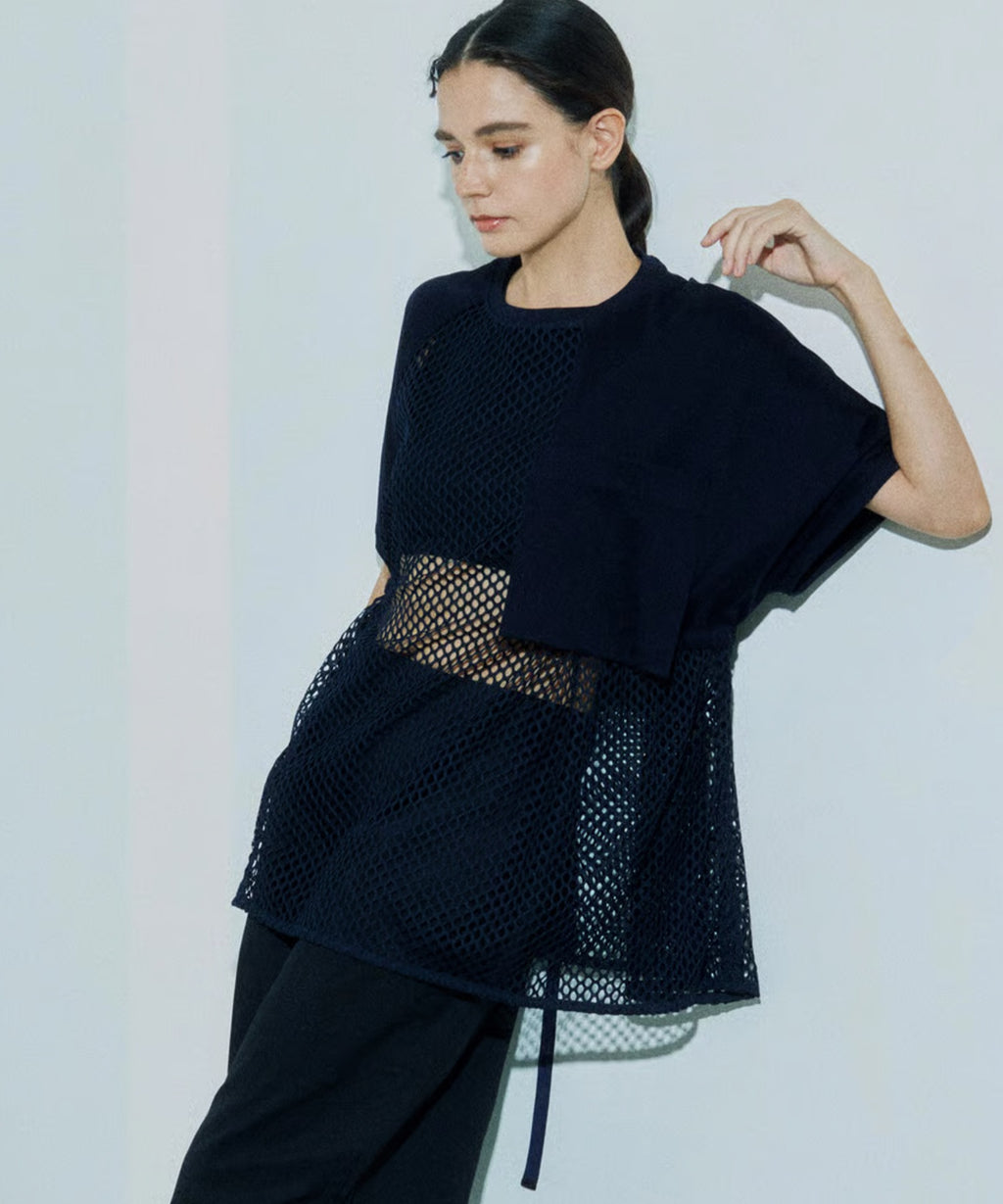 c/est / RITA メッシュトップス