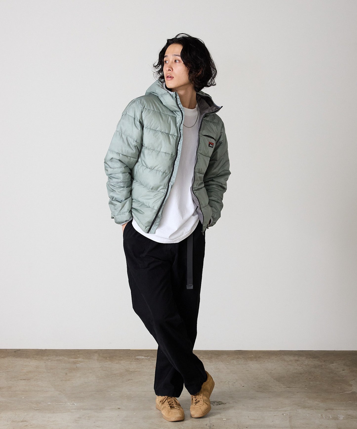 NANGA / ATL DOWN ZIP HOODIE
