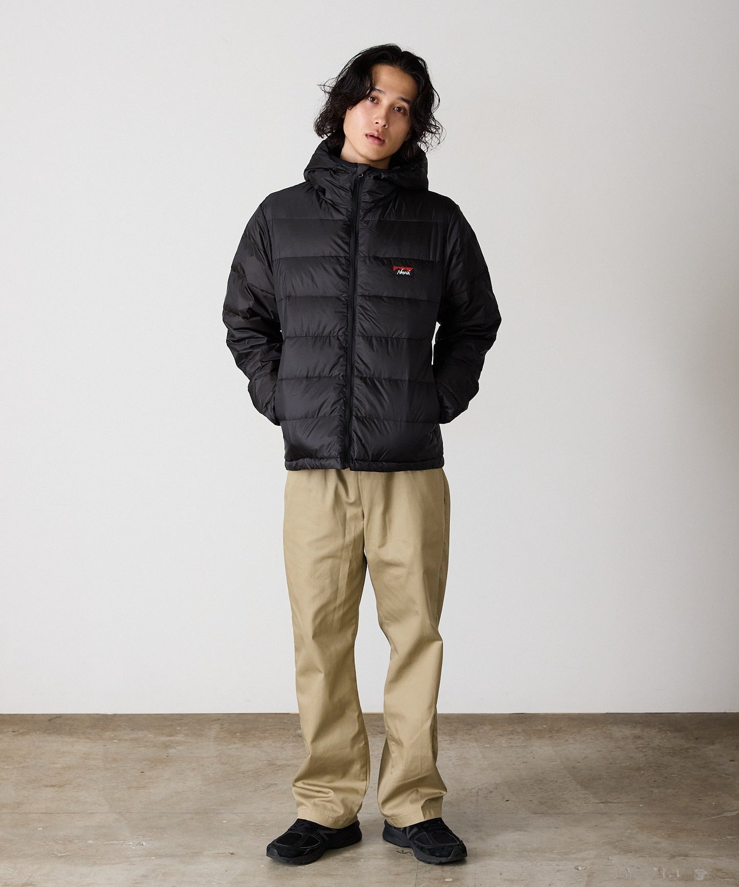 NANGA / ATL DOWN ZIP HOODIE