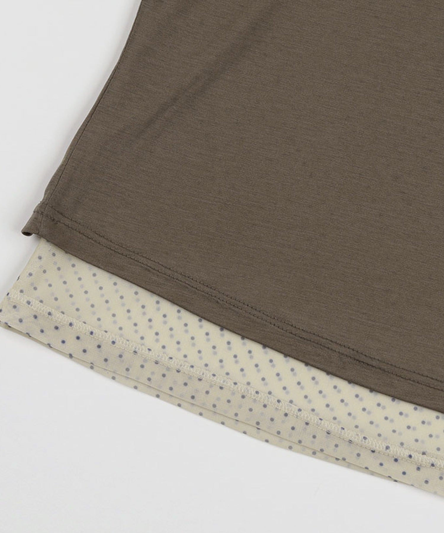 FANCY CLUB / 3-Way Dot Mesh Layered Sleeveless タンクトップ