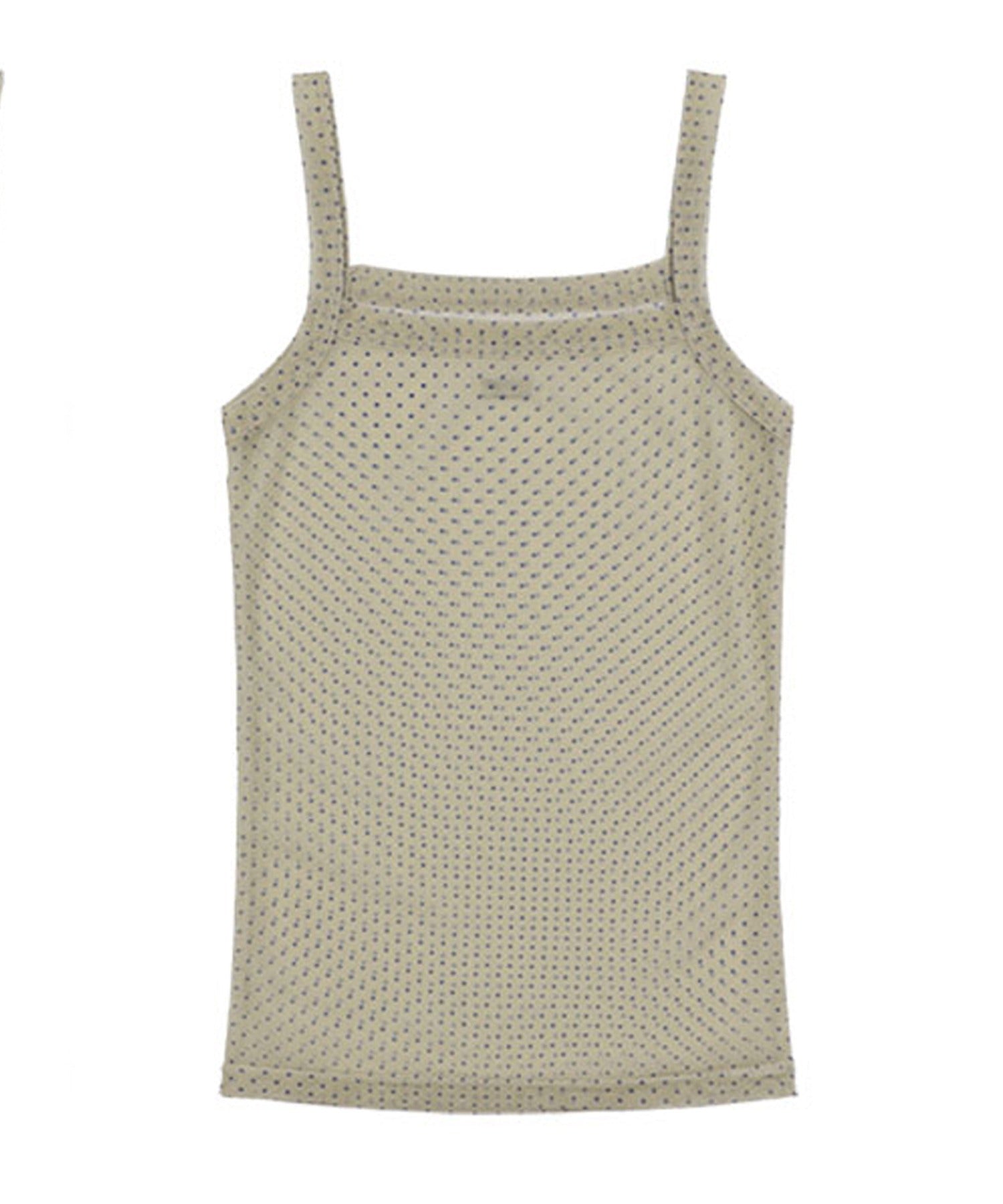 FANCY CLUB / 3-Way Dot Mesh Layered Sleeveless タンクトップ