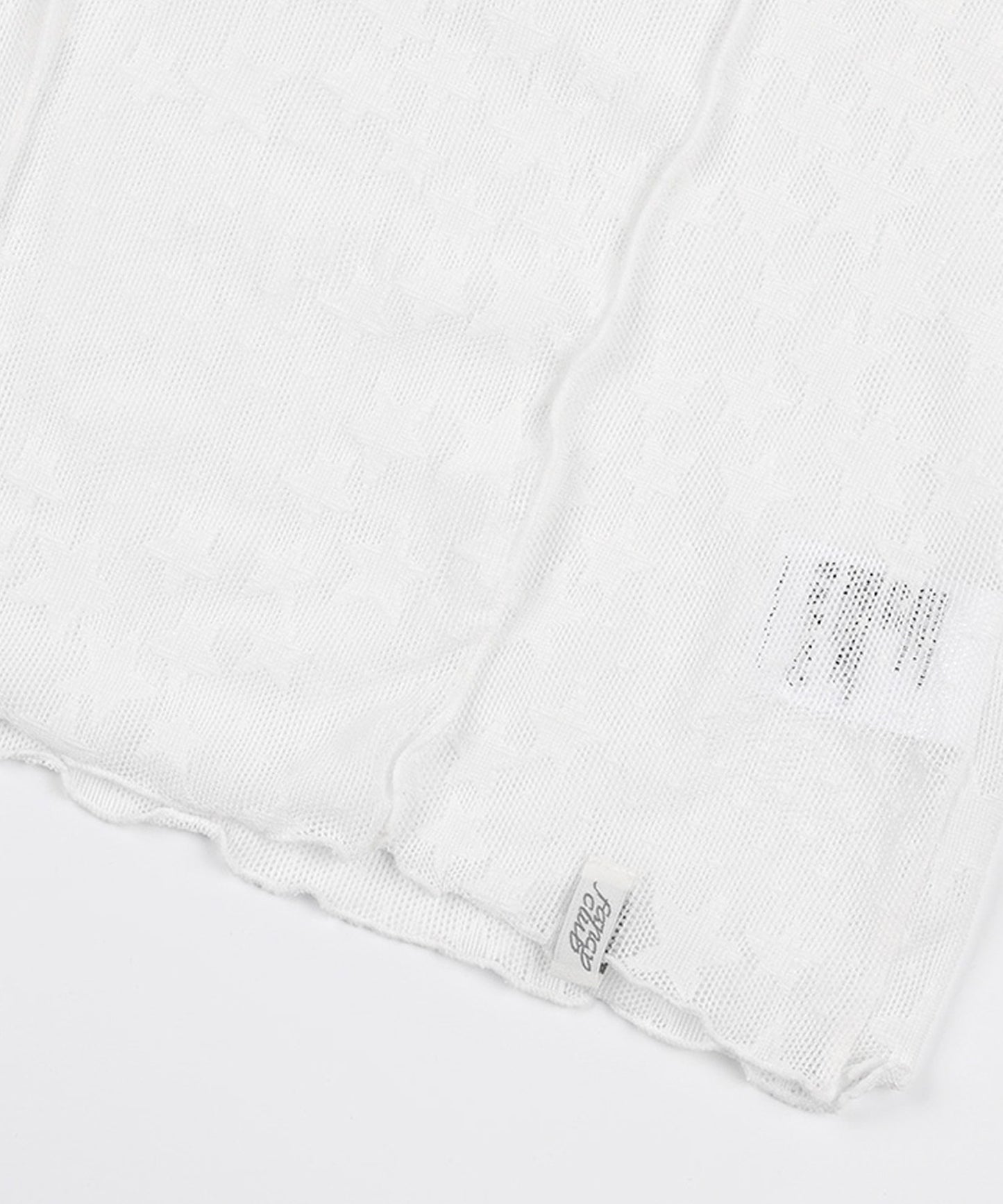 FANCY CLUB /  Wave Puff Lace Tee