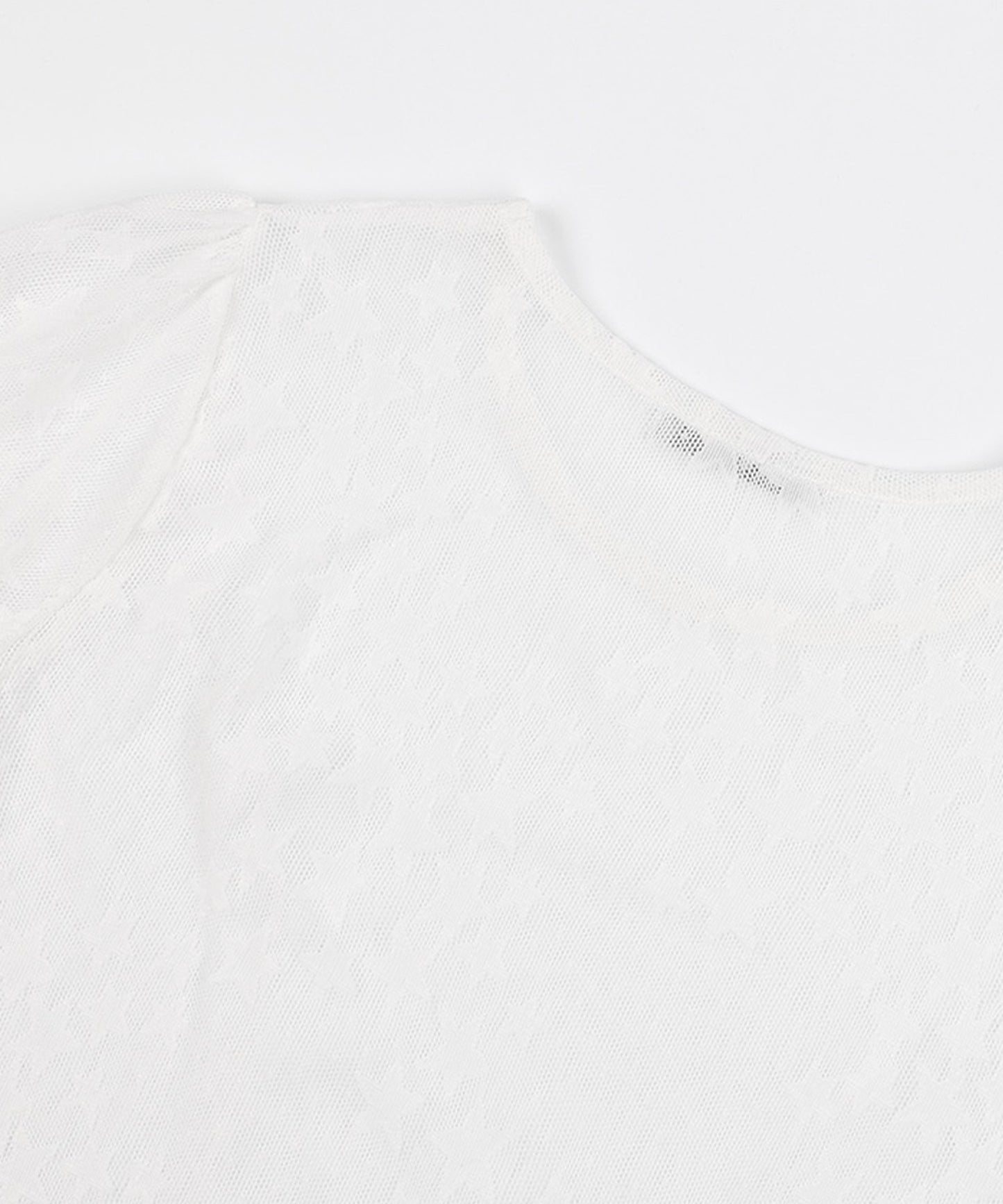 FANCY CLUB /  Wave Puff Lace Tee