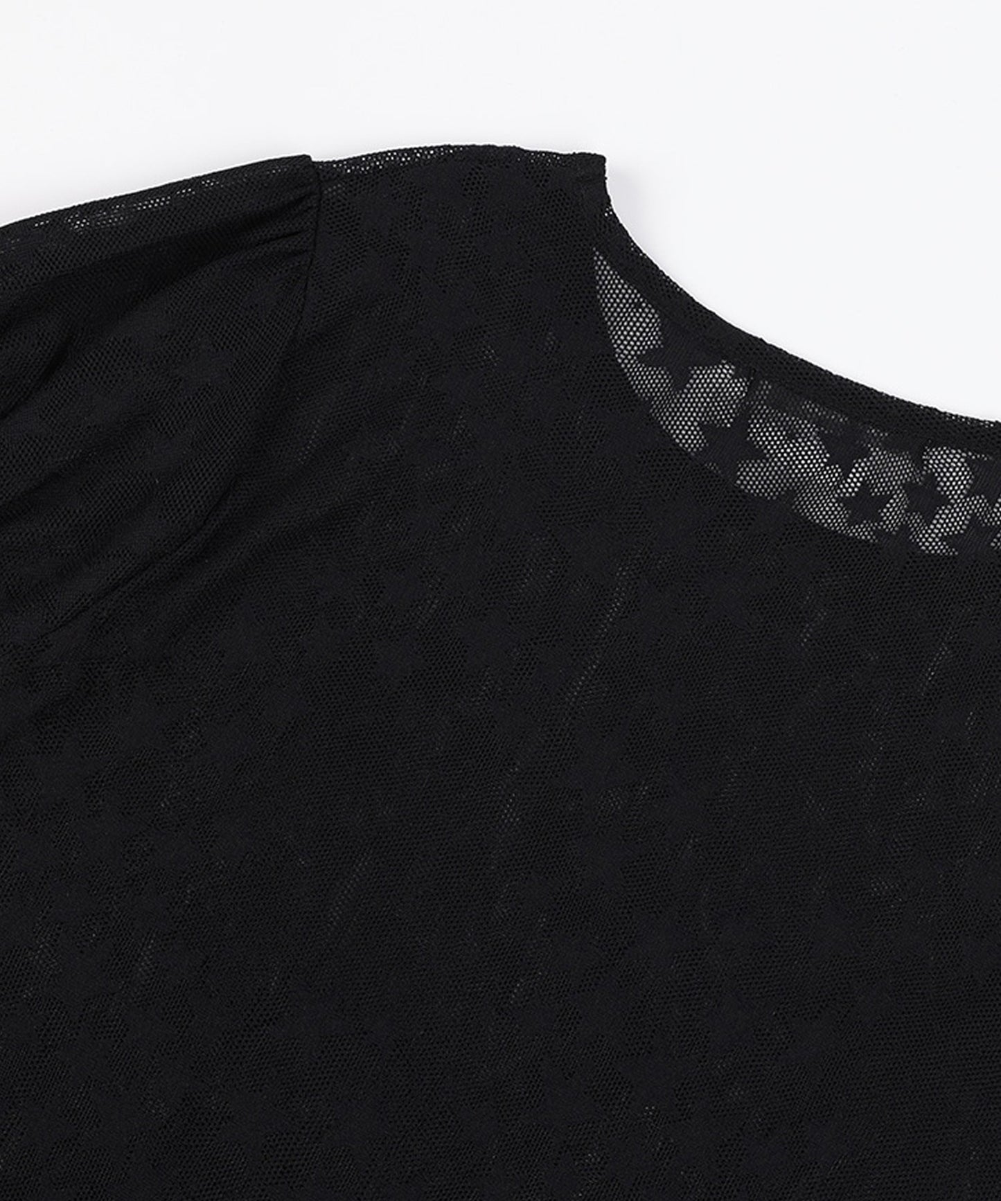 FANCY CLUB /  Wave Puff Lace Tee
