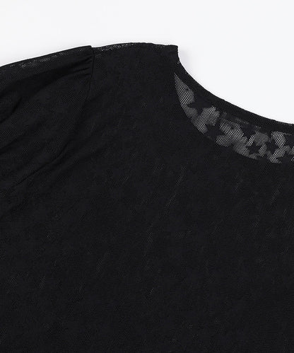 FANCY CLUB /  Wave Puff Lace Tee