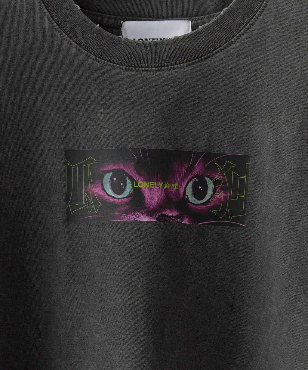 LONELY(論理) / PUSSY CAT TEE Tシャツ