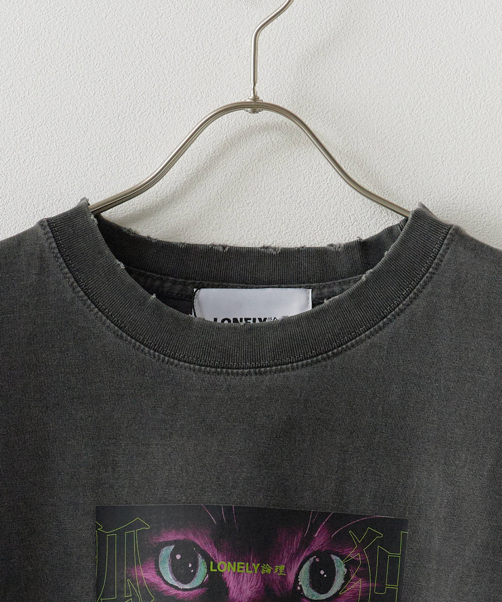 LONELY(論理) / PUSSY CAT TEE Tシャツ