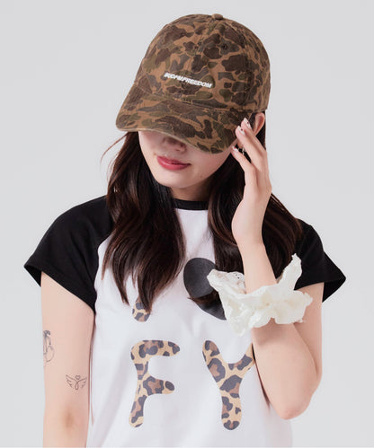 Chick / Camouflage Pattern Camouflage Cap