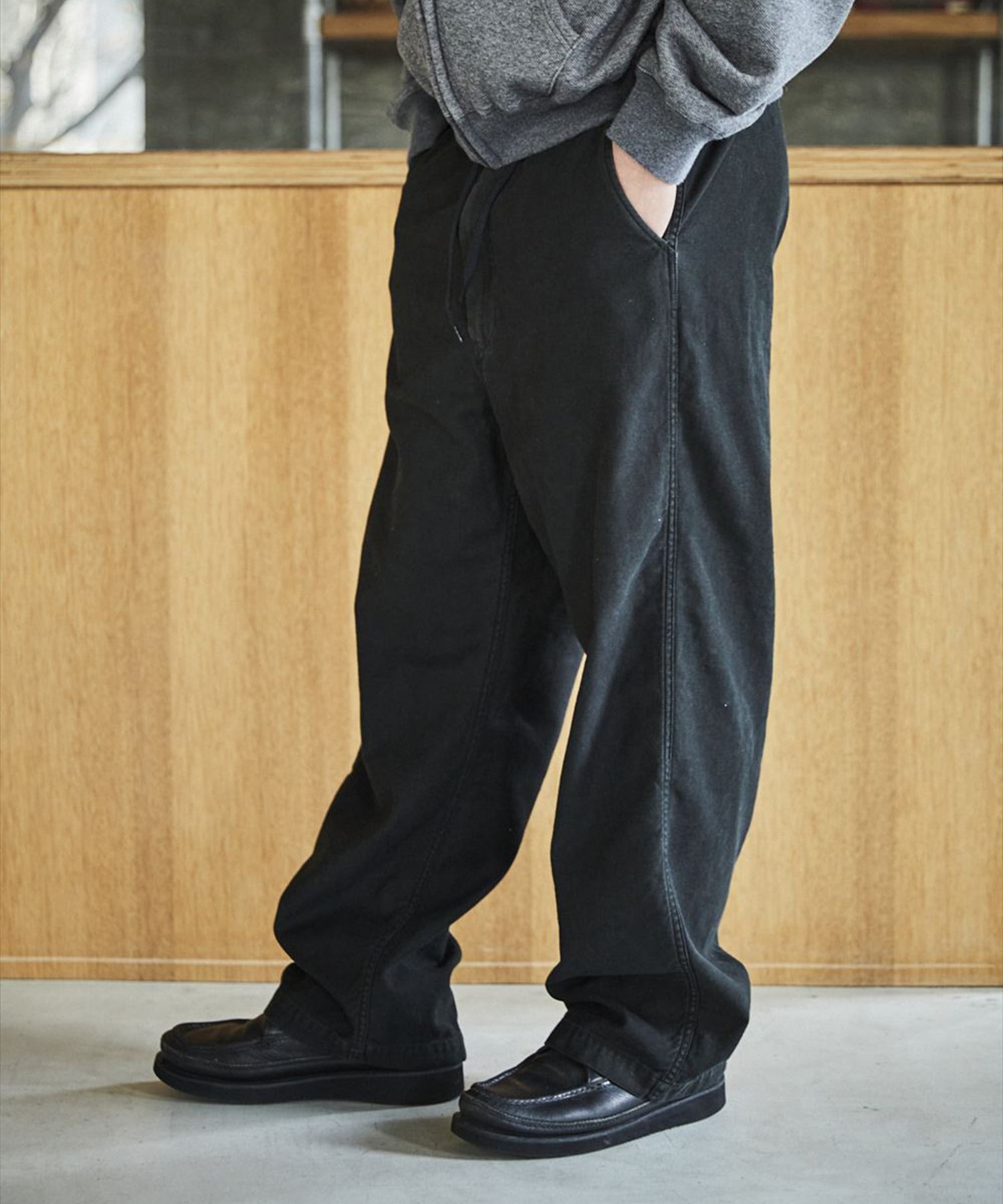 【予約】 orSlow / WIDE FIT NEW YORKER イージーパンツ