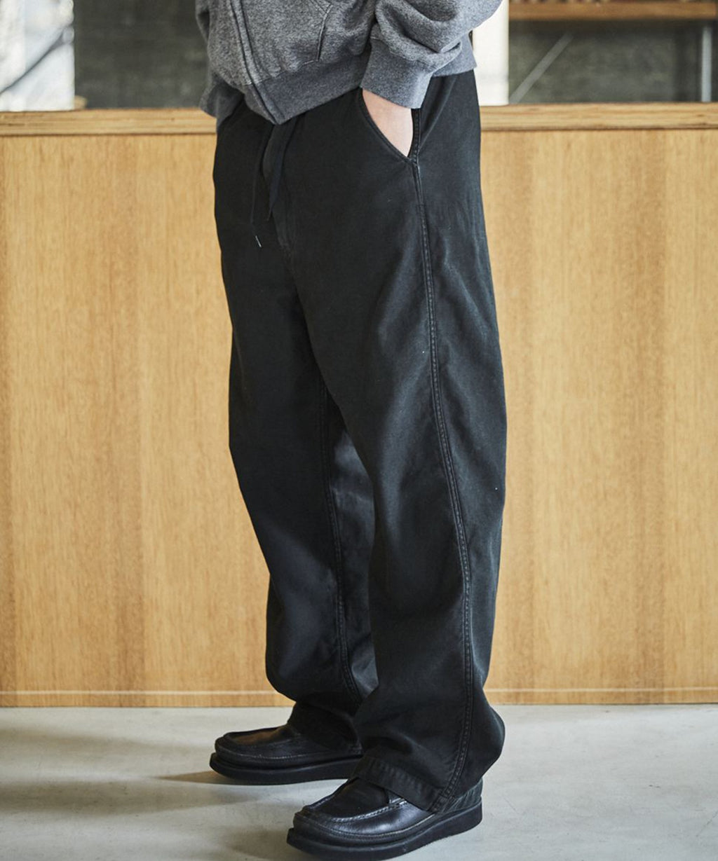 【予約】 orSlow / WIDE FIT NEW YORKER イージーパンツ