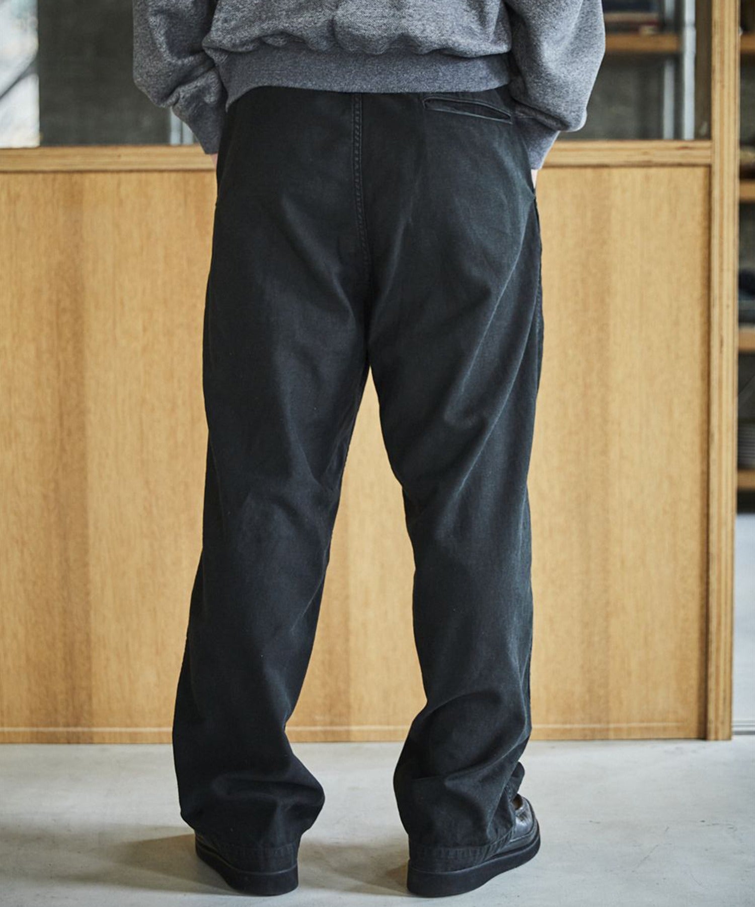 【予約】 orSlow / WIDE FIT NEW YORKER イージーパンツ