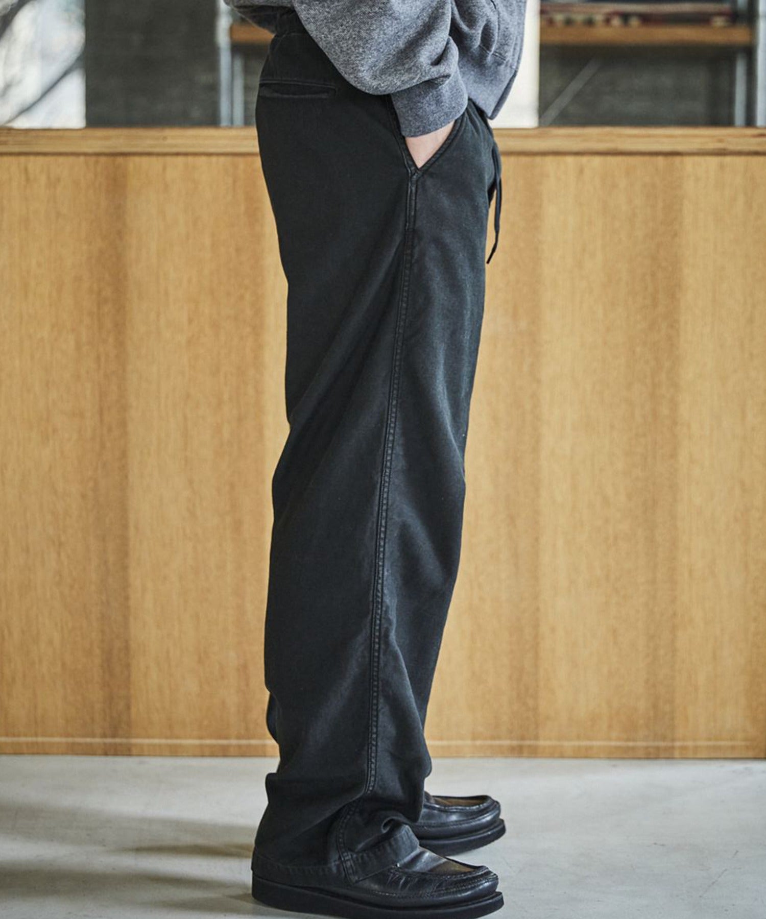 【予約】 orSlow / WIDE FIT NEW YORKER イージーパンツ