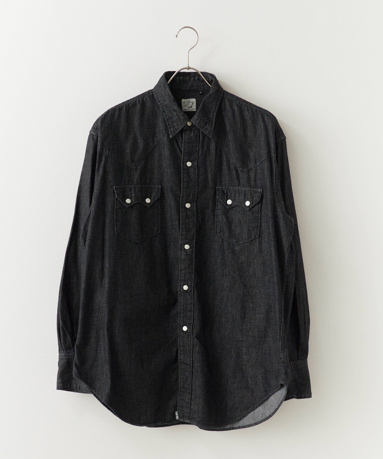 orSlow / BLACK DENIM WESTERN SHIRT ウエスタンシャツ